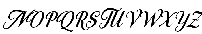 CatalinaShibaItalic-Italic Font UPPERCASE