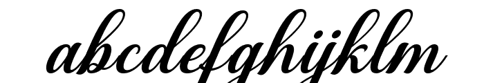CatalinaShibaItalic-Italic Font LOWERCASE