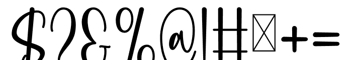 Catalonia Signature Font OTHER CHARS