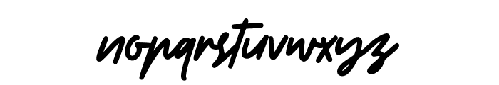 Catchme Font LOWERCASE