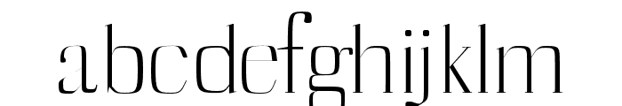 Catheryn-Light Font LOWERCASE