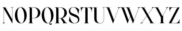 Cathez Font UPPERCASE