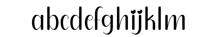 Cathine Font LOWERCASE