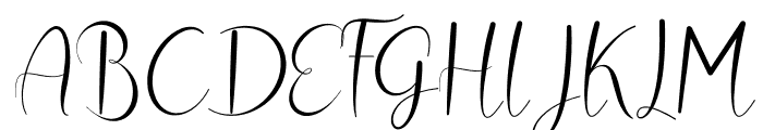 Cathrie Font UPPERCASE