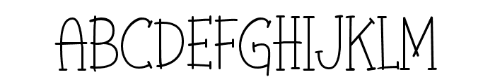 Cathrine-Regular Font UPPERCASE