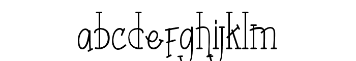 Cathrine-Regular Font LOWERCASE