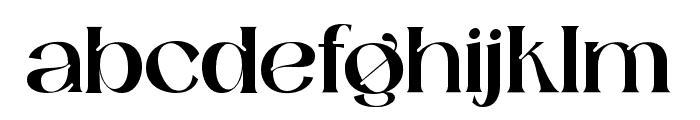 Catilde-Regular Font LOWERCASE