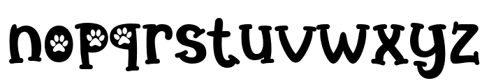 Catlovers Font LOWERCASE
