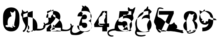 Cats Lettering Font OTHER CHARS