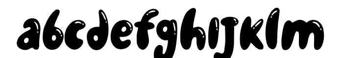Cats Party Glare Font LOWERCASE