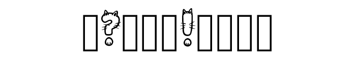 Cats Whiskers By Squeeb Regular Font OTHER CHARS