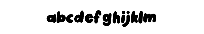 Cats and Dogs Regular Font LOWERCASE