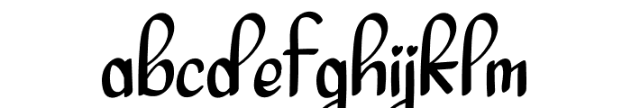 Cattaleya Font LOWERCASE