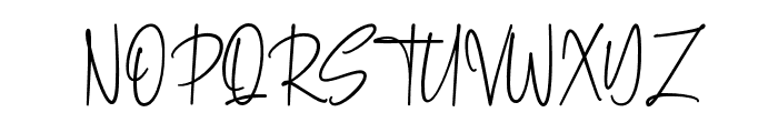 Cattalina Signature Font UPPERCASE