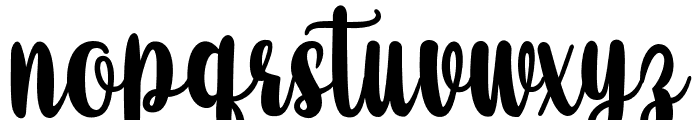 Cattelia Font LOWERCASE