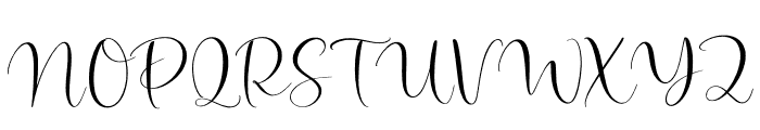 Cattelian Font UPPERCASE