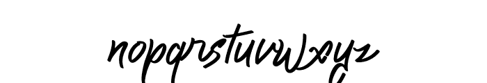 Cattily Font LOWERCASE