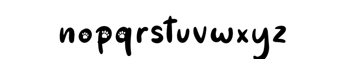 Catto Puroo Display Font LOWERCASE