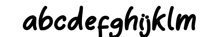Catty Pillow Font LOWERCASE