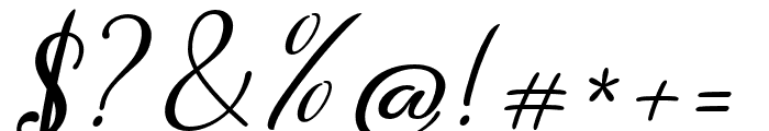 Cattyline-Regular Font OTHER CHARS