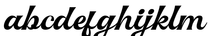 Caturiver-Regular Font LOWERCASE