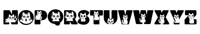 Catwow Font UPPERCASE