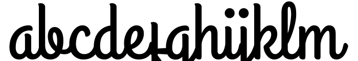 CatyCatherineCamps Font LOWERCASE