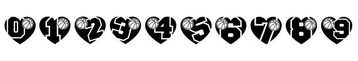 CatyLovesBasketball Font OTHER CHARS