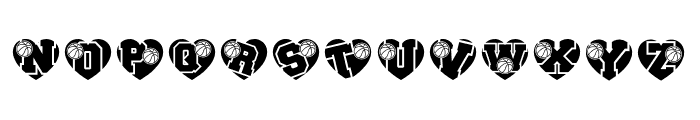 CatyLovesBasketball Font UPPERCASE
