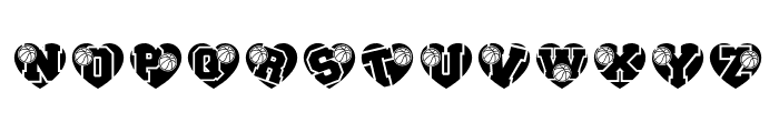 CatyLovesBasketball Font LOWERCASE