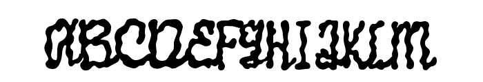 Cauchemar-Regular Font UPPERCASE