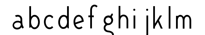 Cavalcade Inline Font LOWERCASE