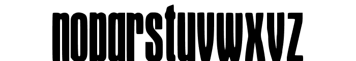 Cavalier Regular Font LOWERCASE