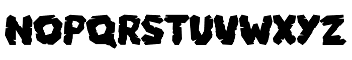 Cave-Stone Font UPPERCASE
