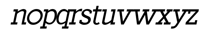 Cavello Italic Font LOWERCASE