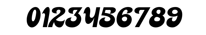 Cavero Oblique Font OTHER CHARS