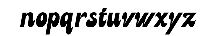 Cavero Oblique Font LOWERCASE