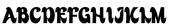 Cavero Regular Font UPPERCASE