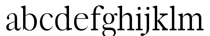 Cavian regular Font LOWERCASE