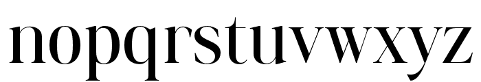 Cavilenny Regular Font LOWERCASE