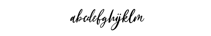 Caytielo-Regular Font LOWERCASE