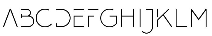 Cebo-Light Font UPPERCASE