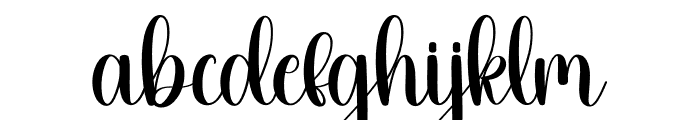 Cecilion Font LOWERCASE