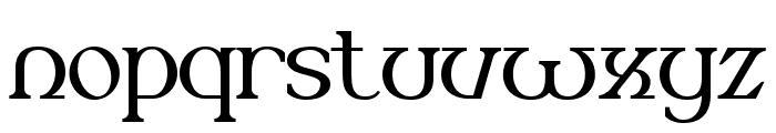 Cedor Gusron Regular Font LOWERCASE