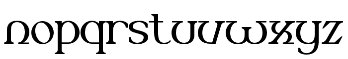 CedorGusron-Regular Font LOWERCASE