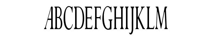 Ceglar Serif Font UPPERCASE