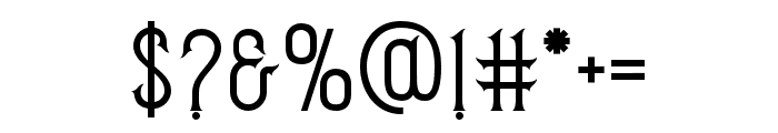 Ceihoms-Regular Font OTHER CHARS