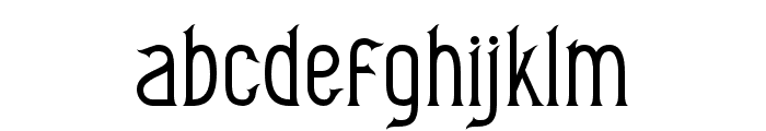 Ceihoms-Regular Font LOWERCASE