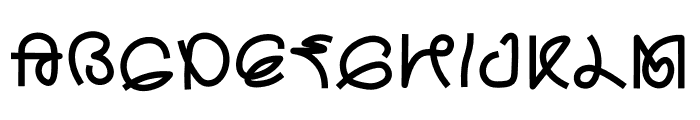 Cekodamu Regular Font UPPERCASE