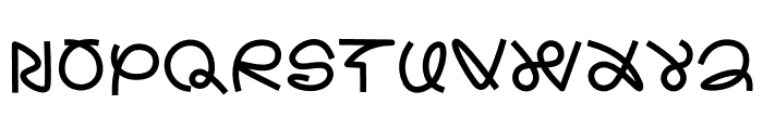 Cekodamu Regular Font UPPERCASE